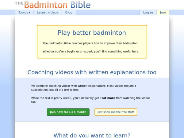 badmintonbible.com