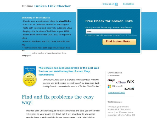 brokenlinkcheck.com