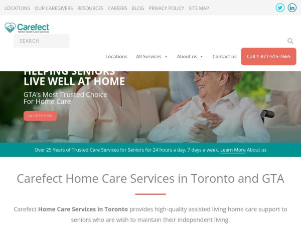 carefecthomecareservices.com