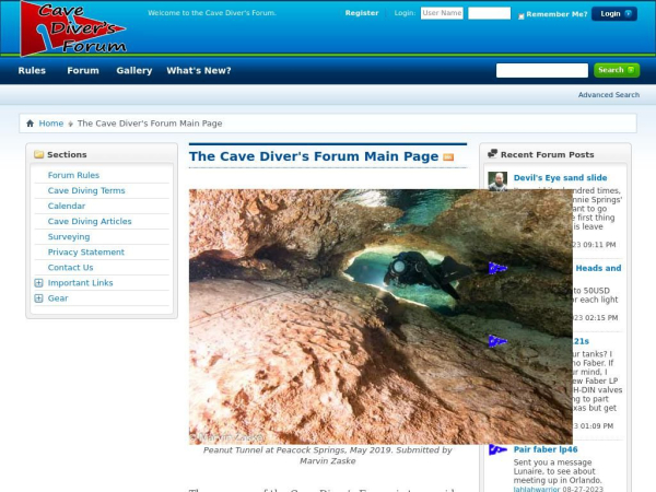 cavediver.net