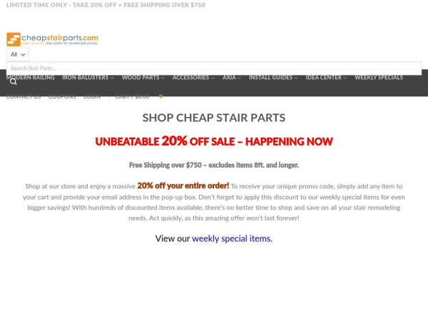 cheapstairparts.com