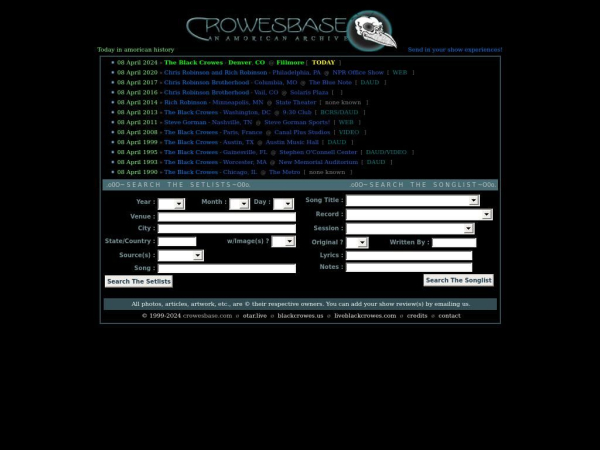 crowesbase.com