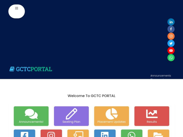 gctcportal.in