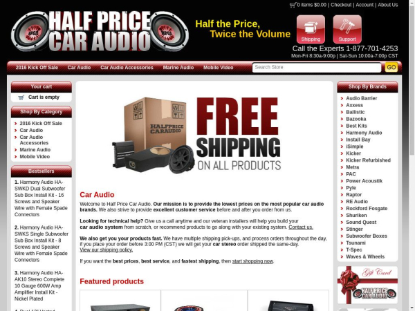 halfpricecaraudio.com