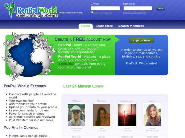 penpalworld.com