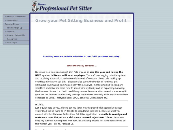 professionalpetsitter.com