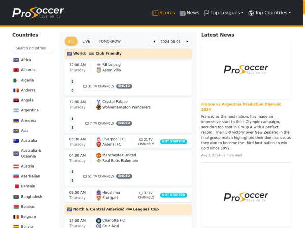 prosoccer.tv