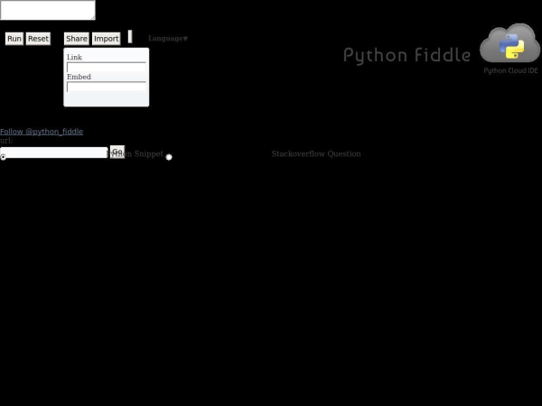 pythonfiddle.com