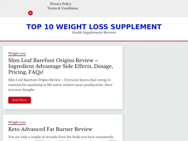 top10weightlossupplement.com